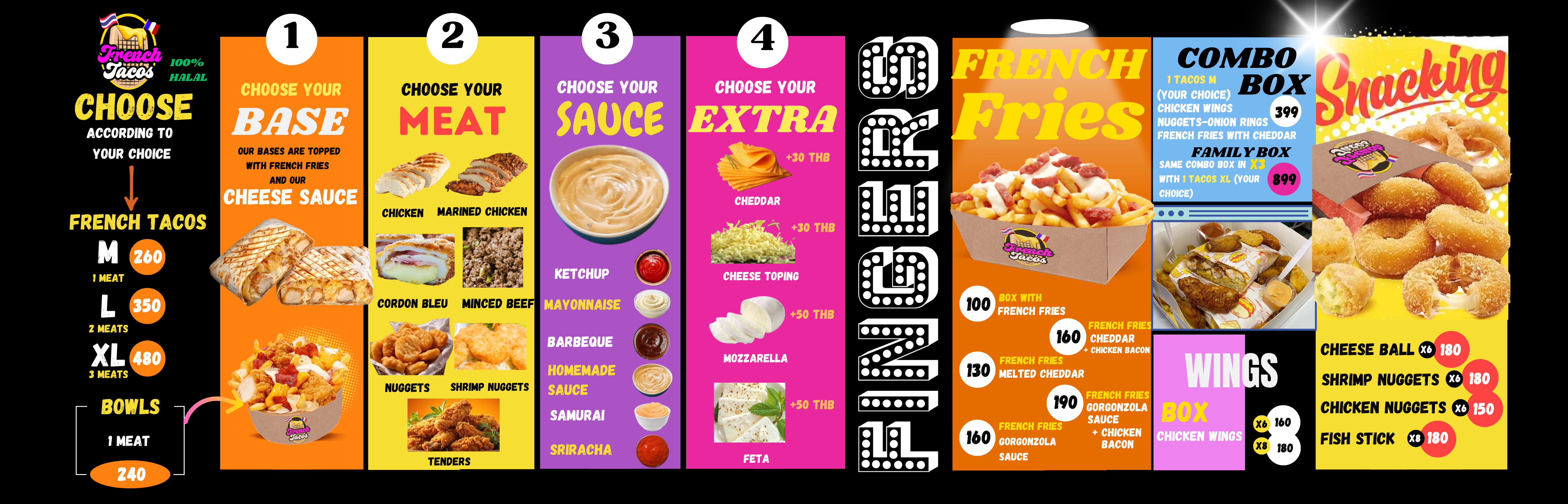 Menu complet